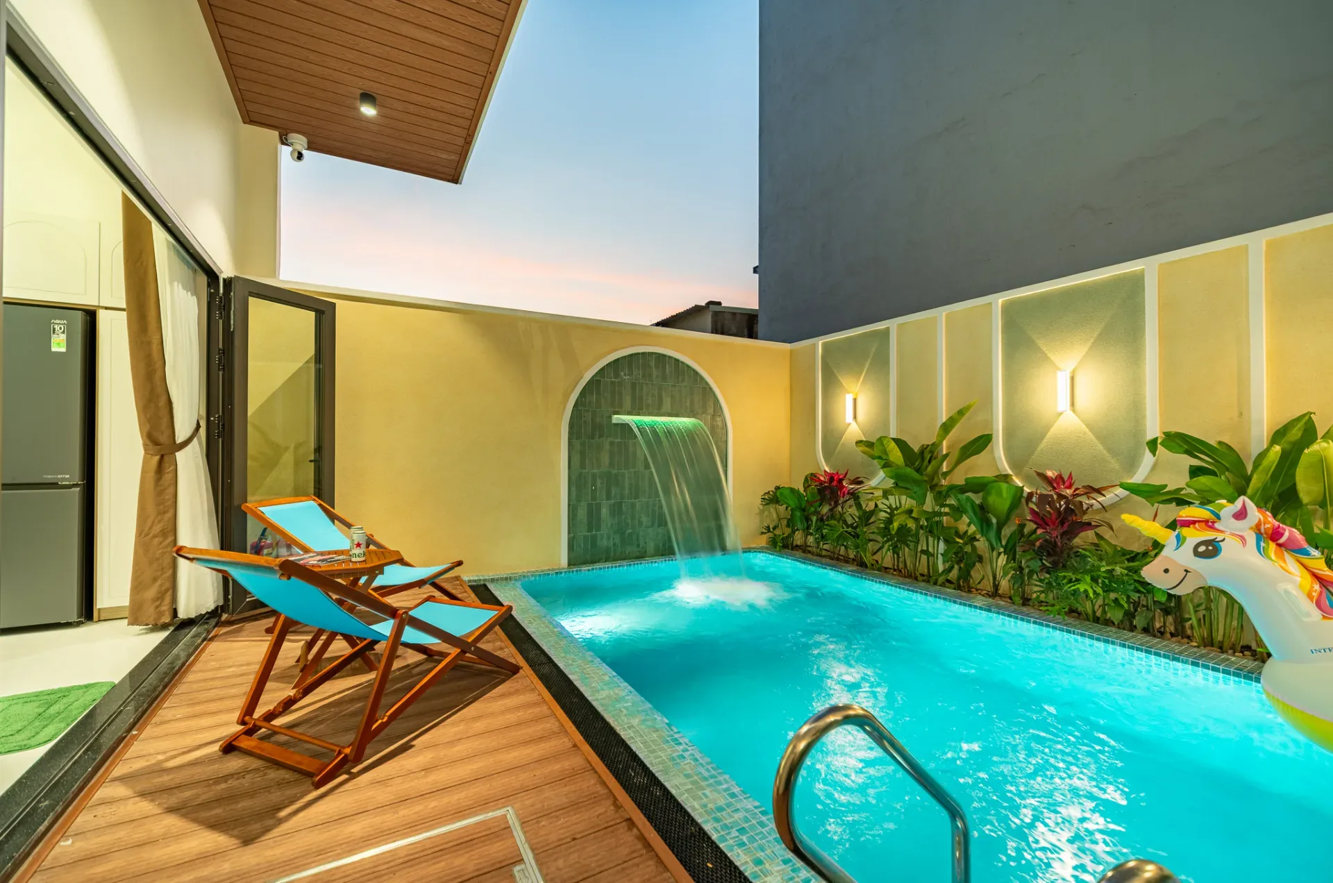 다낭 풀빌라 추천｜미케비치 900m 신축 4룸 풀빌라｜프라이빗 수영장 + 루프탑 + BBQ - 14